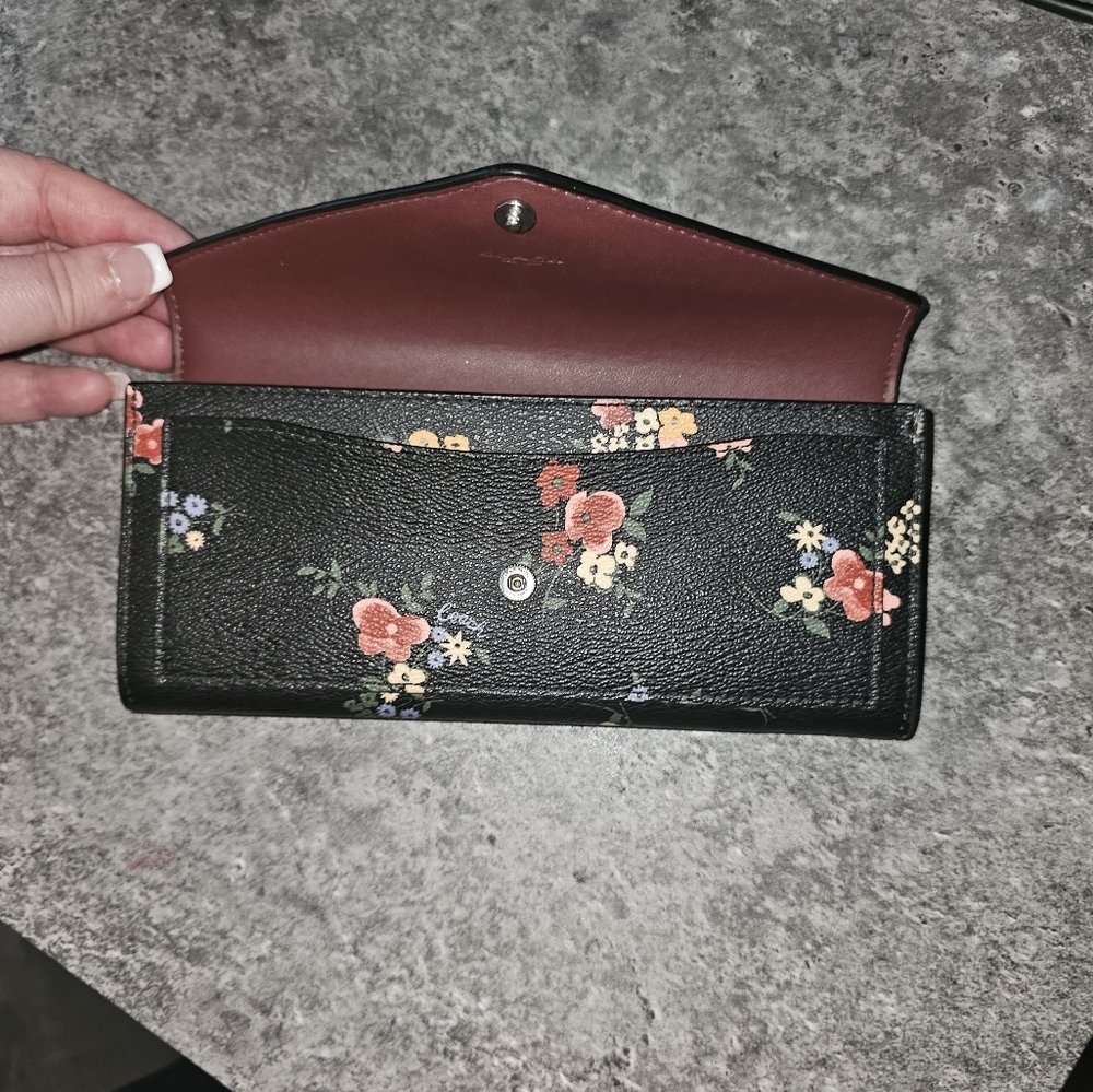 Coach Floral Wallet